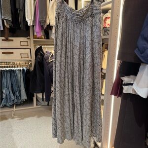 Anthropologie Black and White Patterned Pants